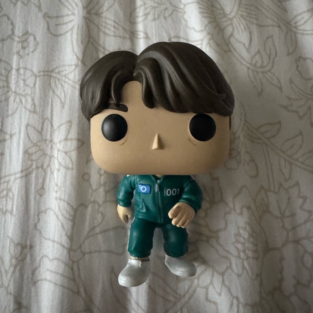 squid game hwang inho / oh youngil funko pop custom